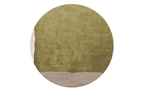 Alta La Praiola ALP32 Rug by Second Studio - Olive, Taupe & Cream.