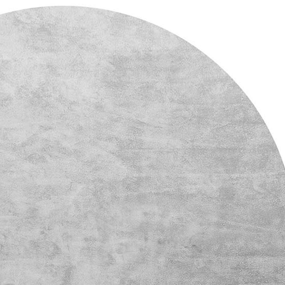 Alta La Praiola ALP33 Rug by Second Studio, showing closeup view of alta la praiola alp33 rug by second studio in silver, dark & mid grey.
