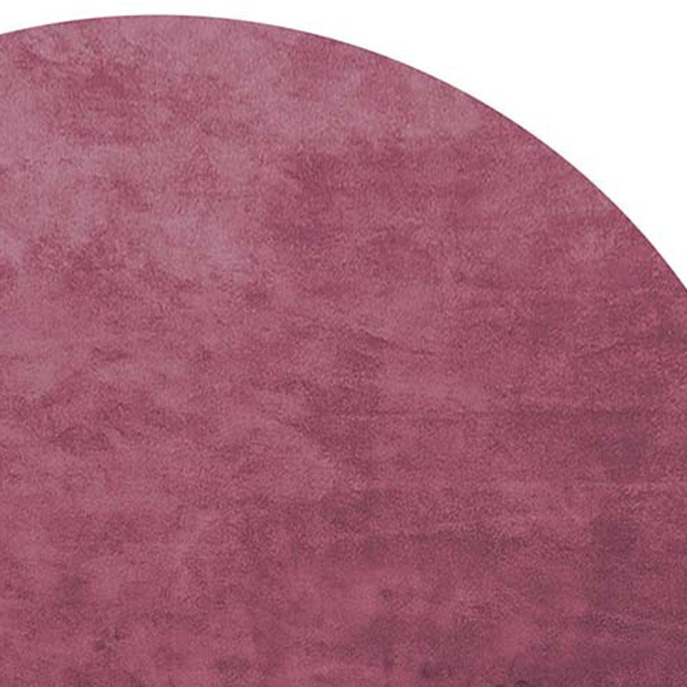 Alta La Praiola ALP34 Rug by Second Studio, showing closeup view of alta la praiola alp34 rug by second studio in plum, burgundy & light rose.