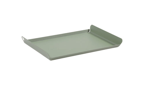Alto Small Metal Tray by Fermob - Cactus (matte textured).