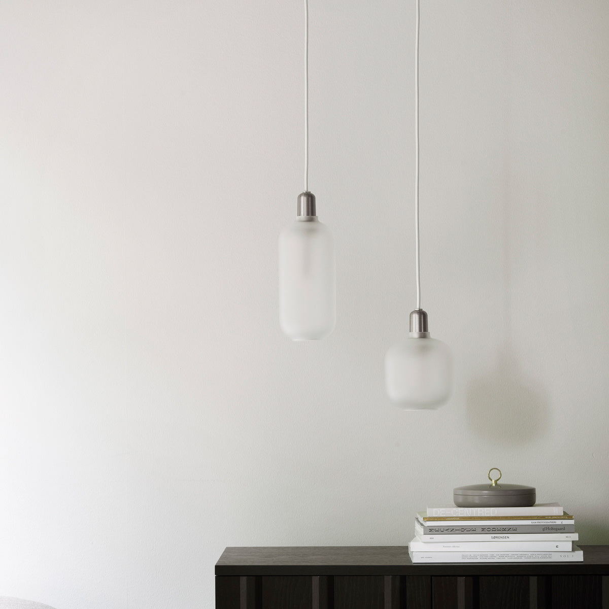 Amp Cord by Normann Copenhagen, showing amp cords with lamps in live shot.