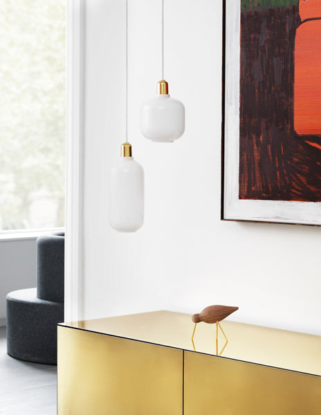 Amp Cord by Normann Copenhagen, showing amp cords with lamps in live shot.