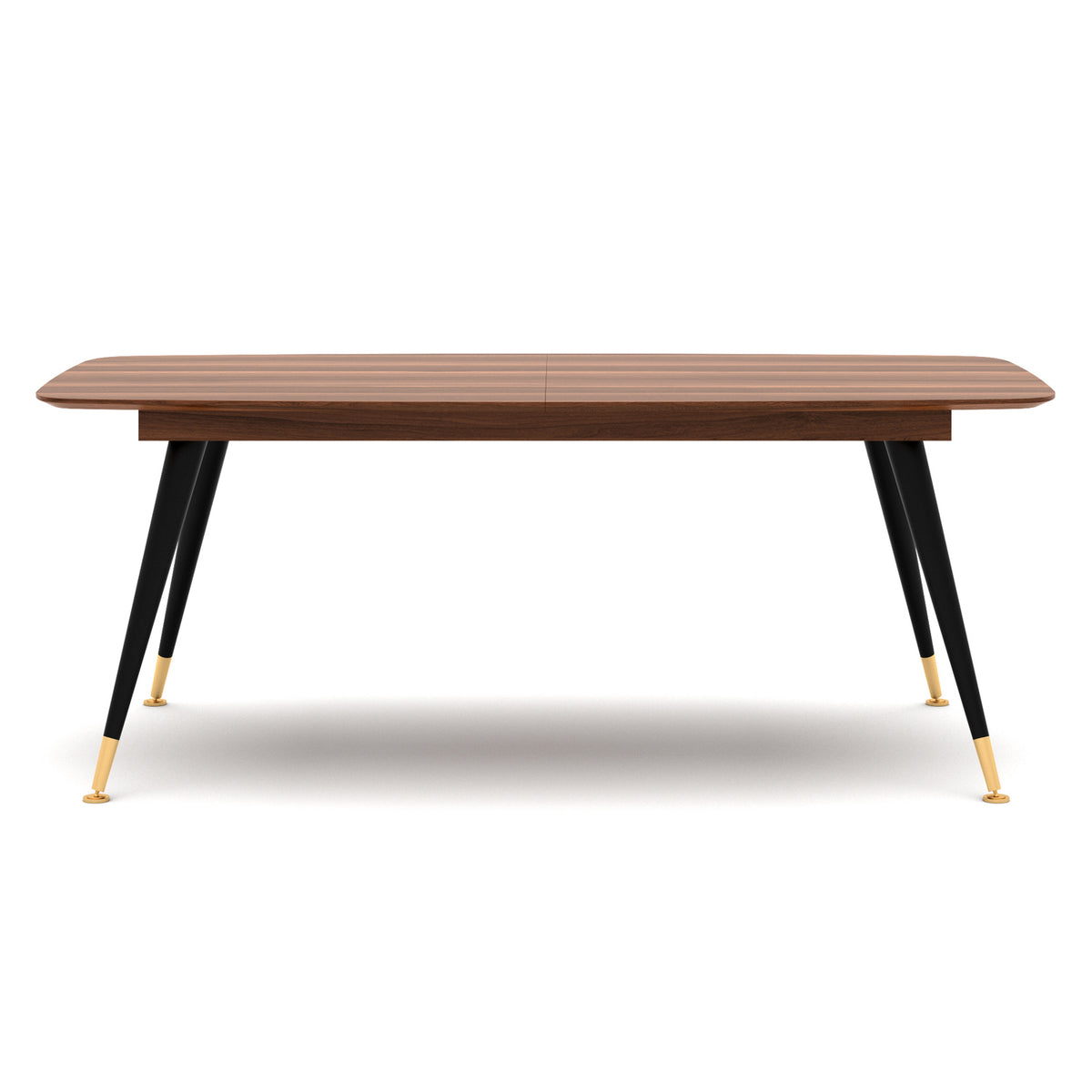Ana Extendable Dining Table by SohoConcept, showing front view of extendable dining table.