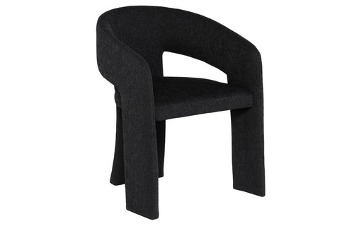 Anise Dining Chair by Nuevo - Activated Charcoal.