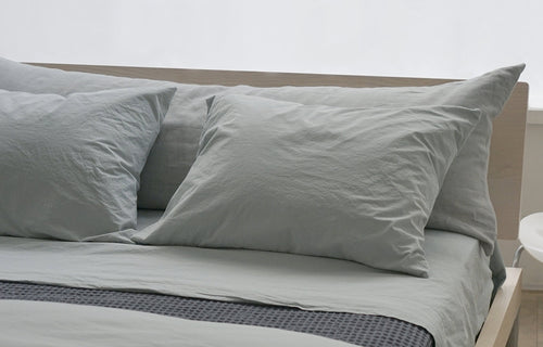 Anton Mineral Cotton Pillow Cases (pair) by Area