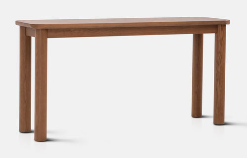 Arc Console Table by Sun at Six - Sienna Wood.