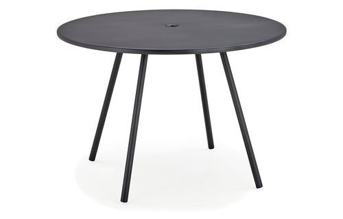 Area Dining Table by Cane-Line - Lava Grey Powder Coated Aluminum.