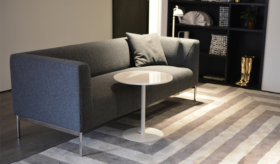 Ares End Table by SohoConcept, showing ares end table in live shot.