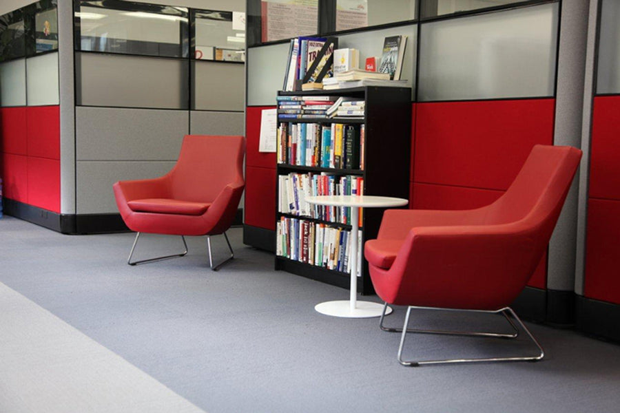 Ares End Table by SohoConcept, showing ares end table in live shot.