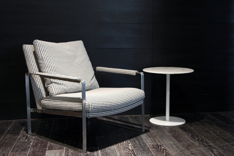 Ares End Table by SohoConcept, showing ares end table in live shot.