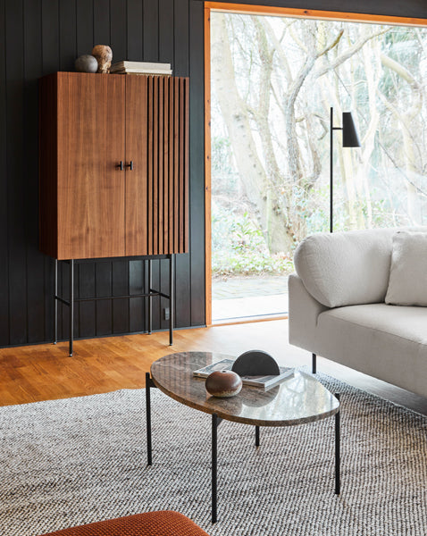 Array Highboard by Woud, showing array highboard in live shot.