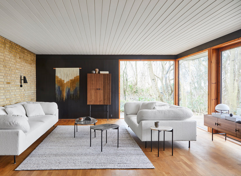 Array Highboard by Woud, showing array highboard in live shot.