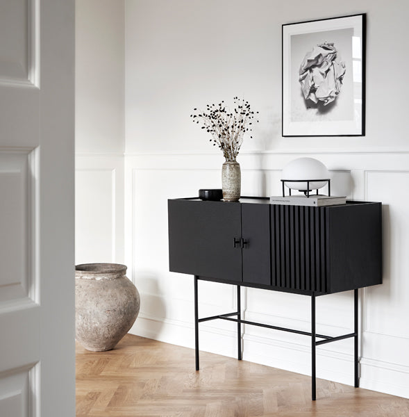 Array Sideboard by Woud, showing array sideboard in live shot.