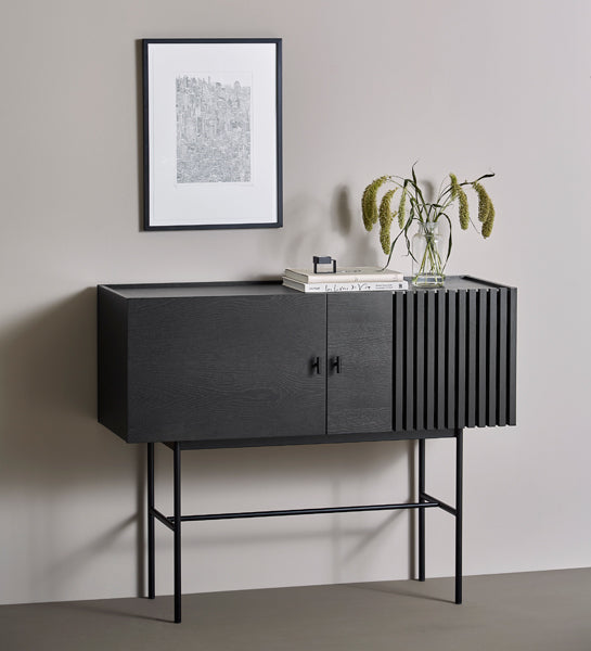 Array Sideboard by Woud, showing array sideboard in live shot.