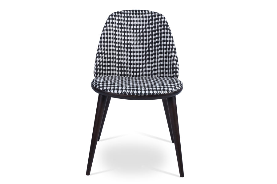 Aston Dining Chair by SohoConcept, showing front view of dining chair.