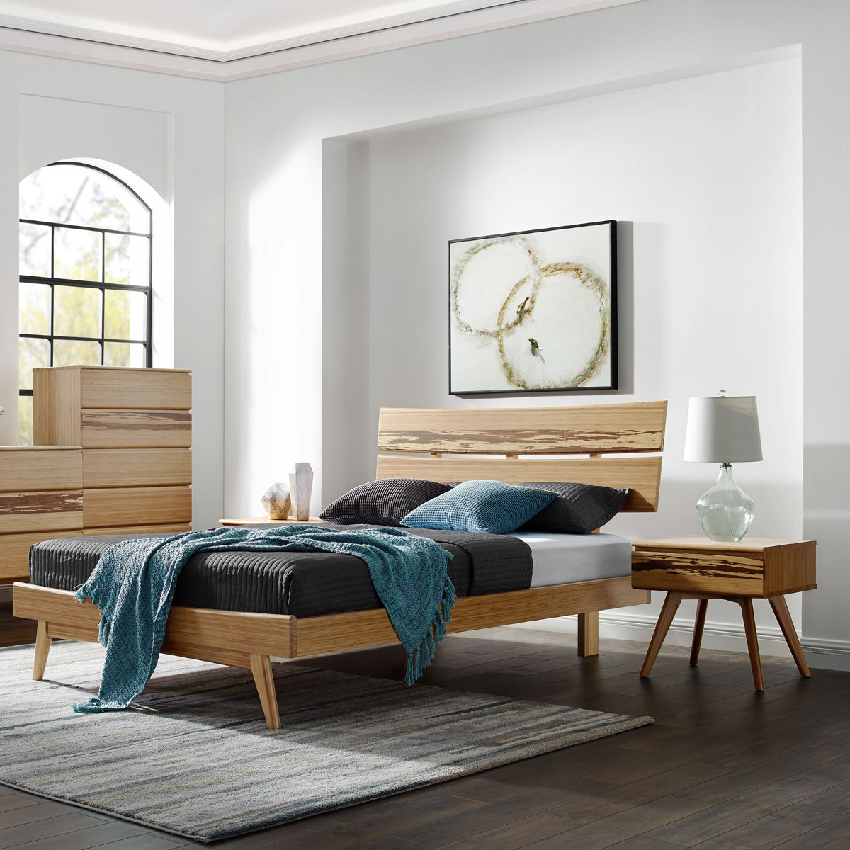 Azara Bedroom Collection by Greenington, showing azara bedroom collection in live shot.
