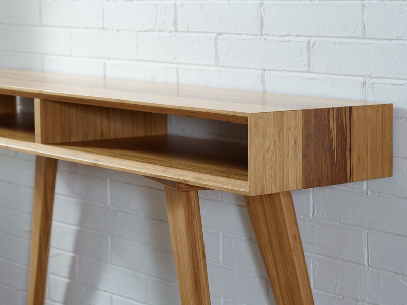 Azara Console Table by Greenington, showing azara console table in live shot.