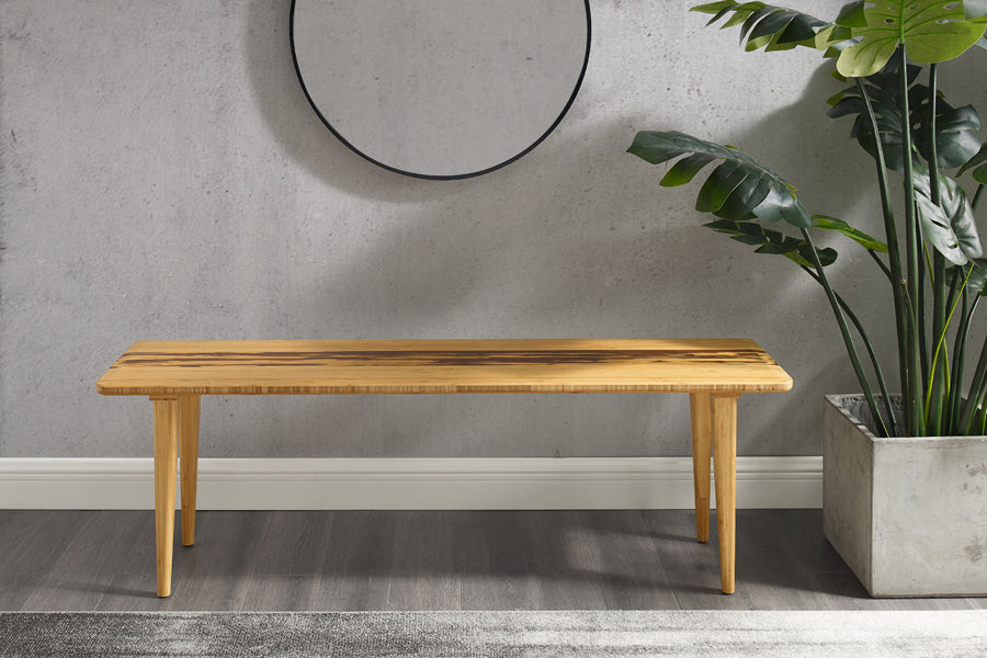 Azara Dining Bench by Greenington, showing azara dining bench in live shot.