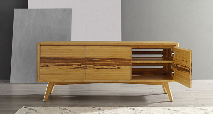 Azara Media Cabinet by Greenington, showing azara media cabinet in live shot.