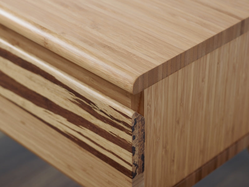 Azara Nightstand by Greenington, showing azara nightstand in live shot.