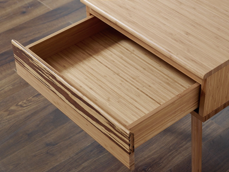 Azara Nightstand by Greenington, showing azara nightstand in live shot.