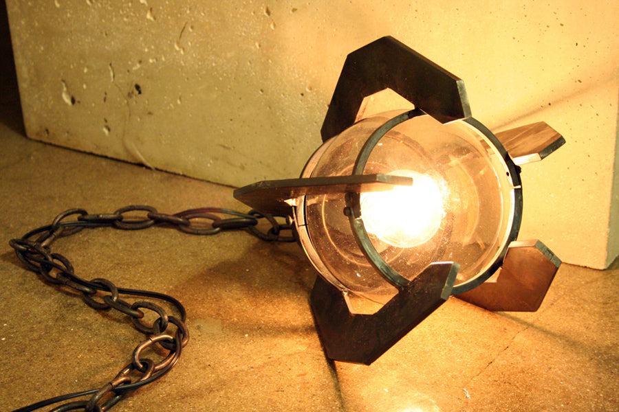 James De Wulf Ball Pendant by De Wulf, showing front view of the pendant.