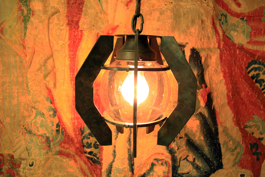 James De Wulf Ball Pendant by De Wulf, showing front view of the pendant.
