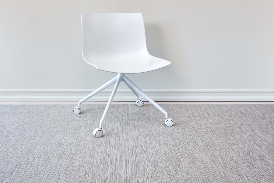 Bamboo Woven Floor Mat by Chilewich, showing bamboo woven floor mat in live shot.