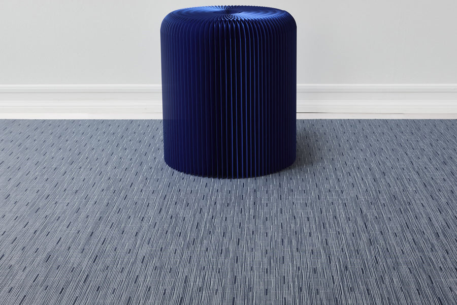 Bamboo Woven Floor Mat by Chilewich, showing bamboo woven floor mat in live shot.