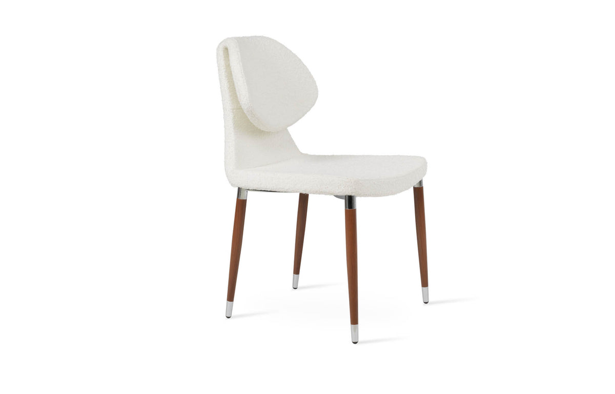 Gakko Ana Chair by SohoConcept, showing right angle view of gakko ana chair.