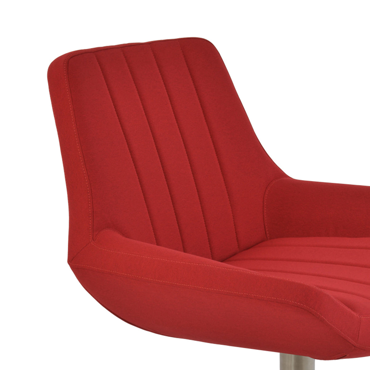 Bellagio Swivel Round Armchair by SohoConcept, showing closeup view of swivel round armchair.
