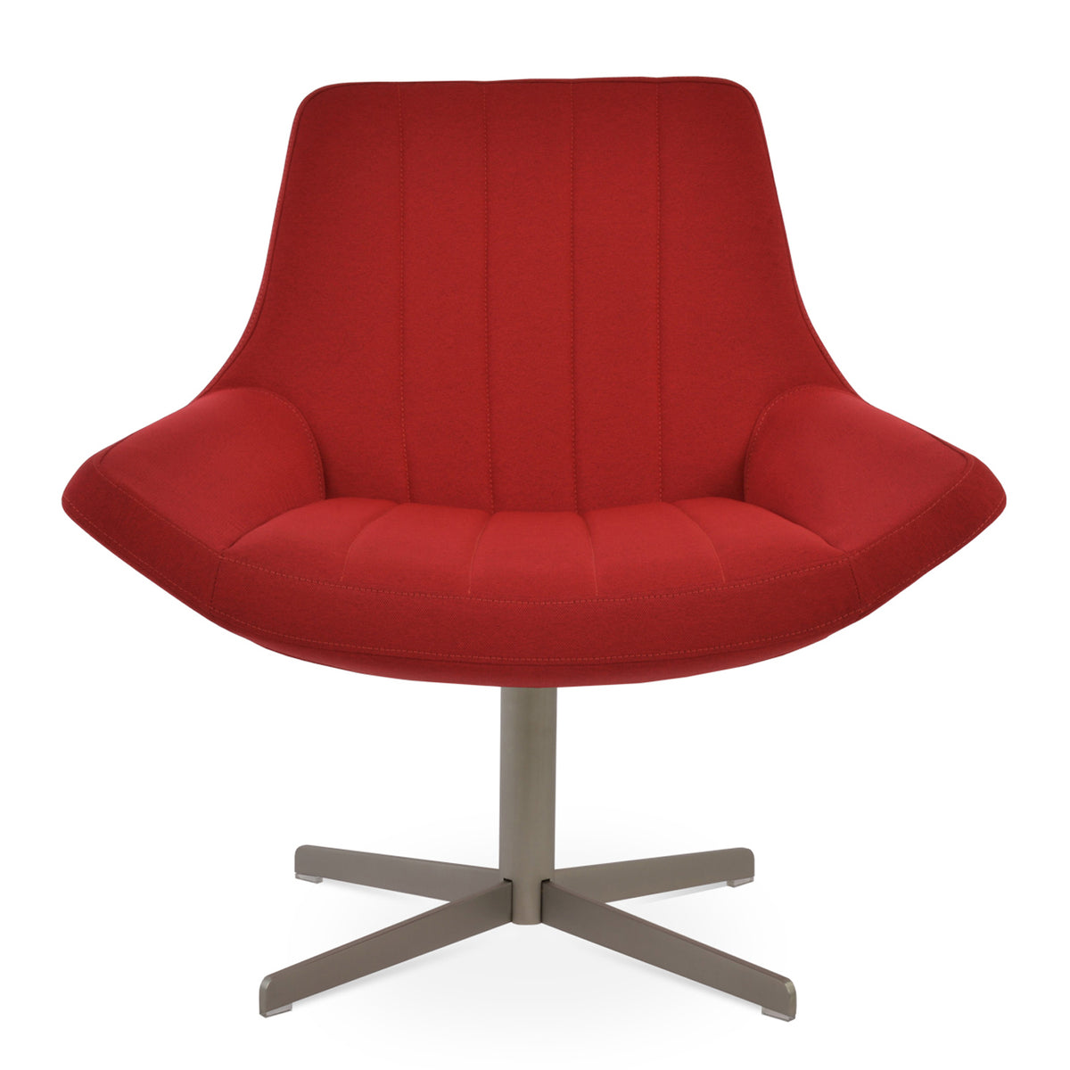 Bellagio 4 Star Armchair by SohoConcept, showing front view of 4 star armchair.