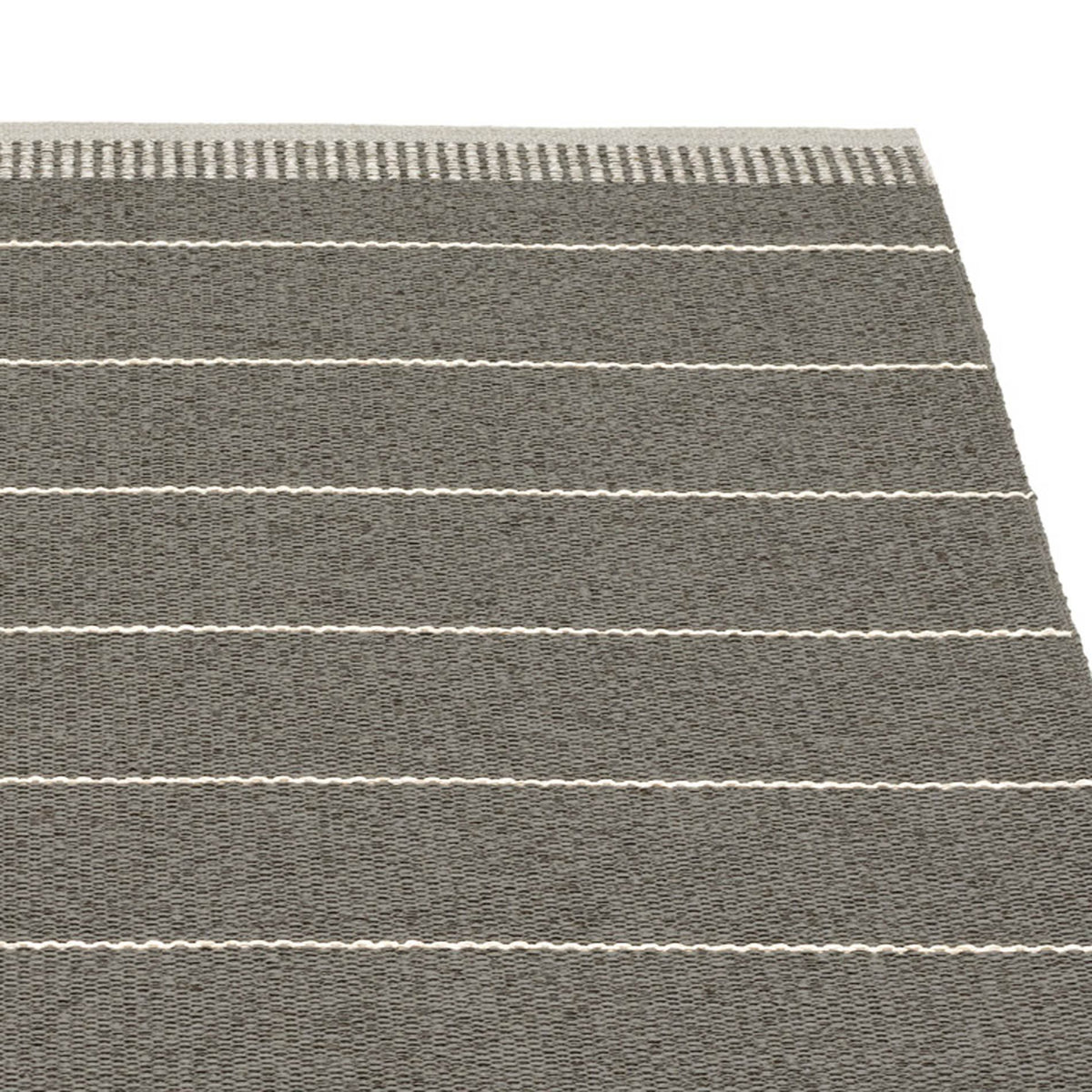 Belle Shadow Runner Rug by pappelina, showing closeup view of belle shadow runner rug.
