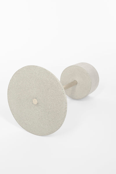 Berlin Side Table by De Wulf, showing top view of berlin side table.