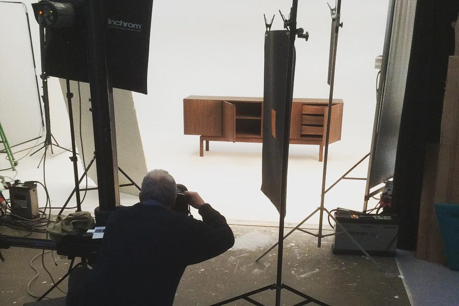 BPS Sideboard No. 183 by Bernh. Pedersen & Son, showing bps sideboard no. 183 in live shot.