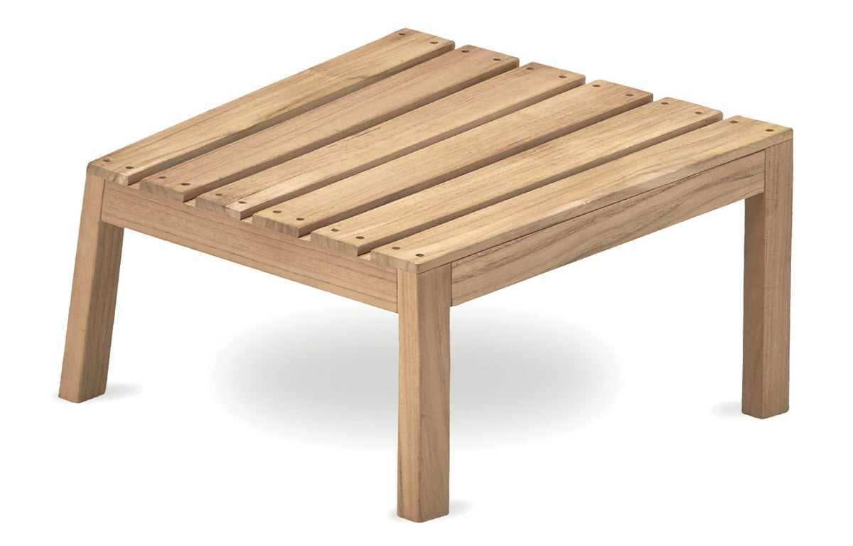 Between Lines Deck Stool by Skagerak - Teak Wood.