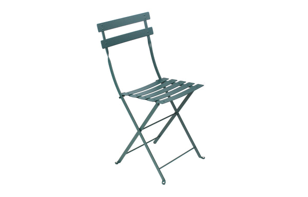 Bistro Metal Chair by Fermob - Cedar Green (matte textured)