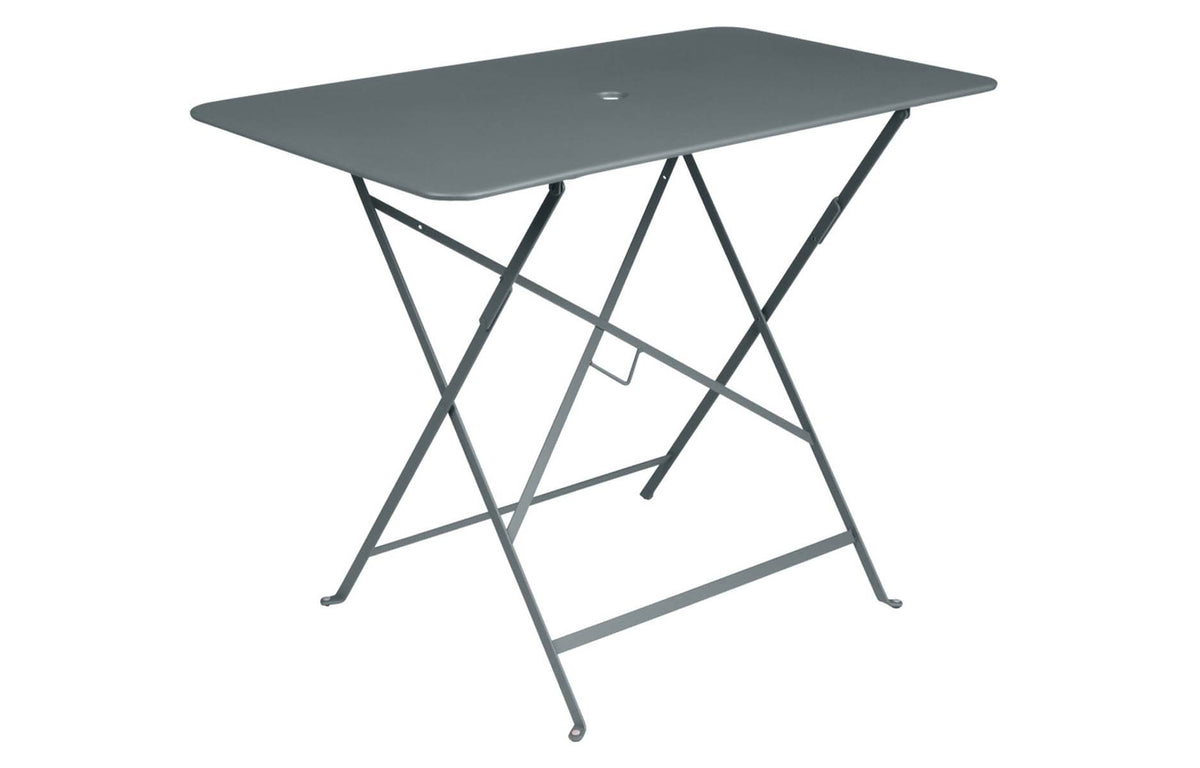 Bistro Rectangular Tables by Fermob - 38" x 22", Storm Grey.