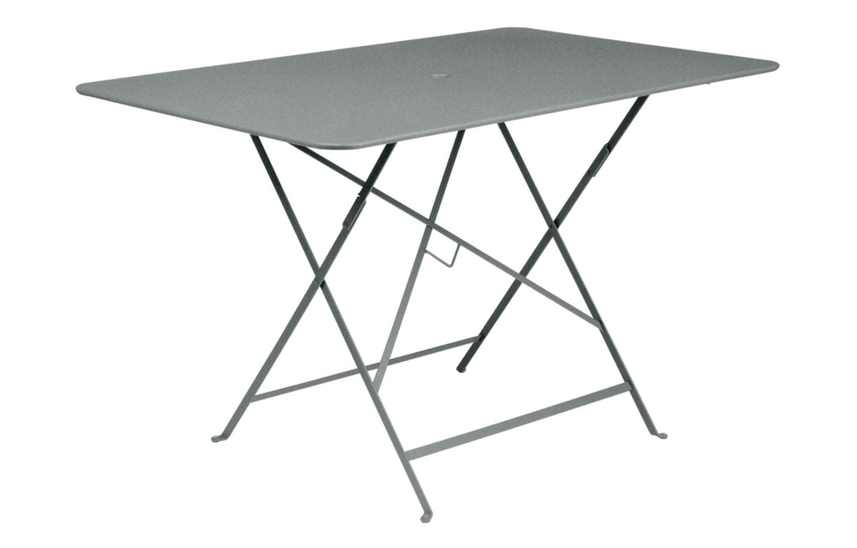 Bistro Rectangular Tables by Fermob - 46" x 30", Lapilli Grey.
