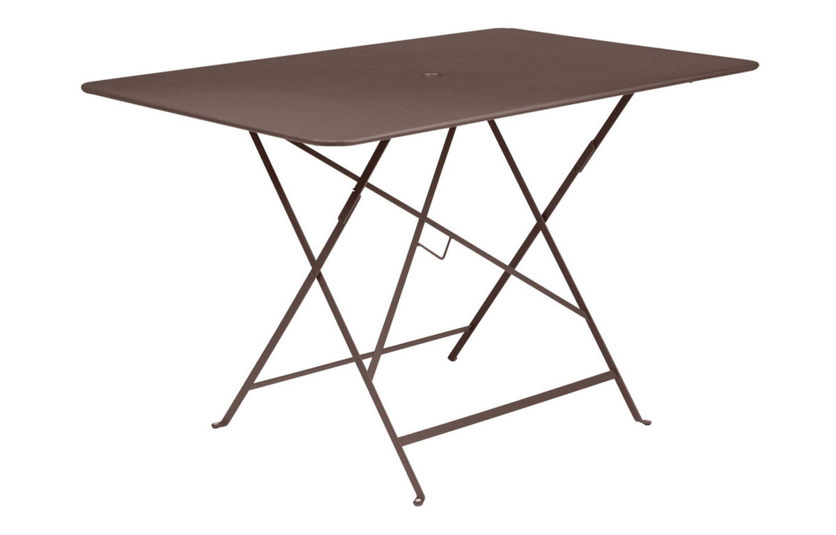 Bistro Rectangular Tables by Fermob - 46" x 30", Storm Grey.