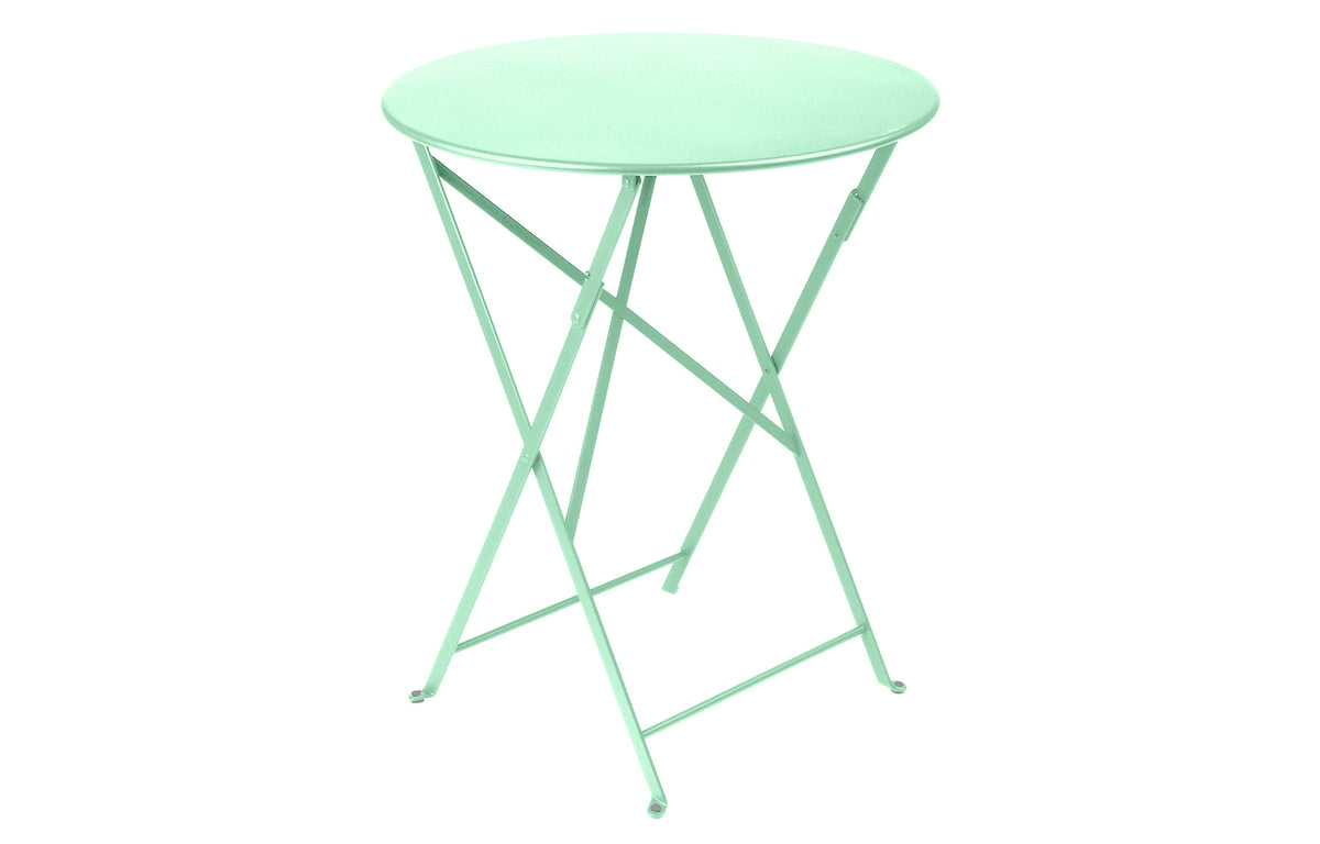 Bistro Round Folding Tables by Fermob - 24", Opaline Green
