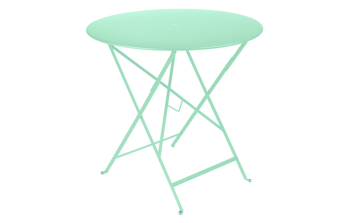 Bistro Round Folding Tables by Fermob - Opaline Green