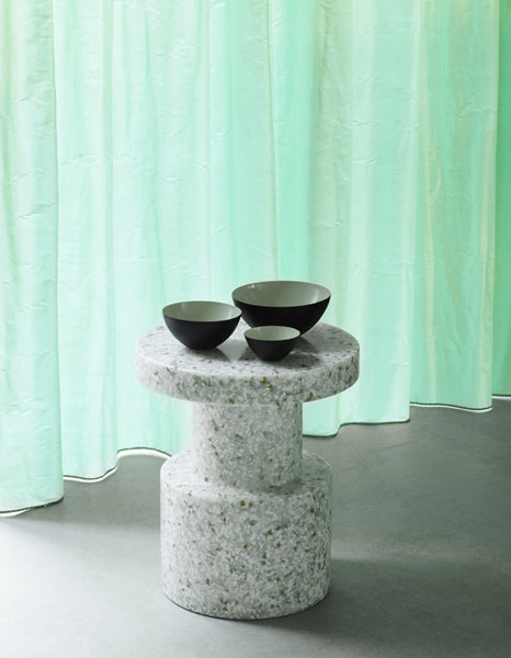 Bit Stool by Normann Copenhagen, showing bit stool in live shot.
