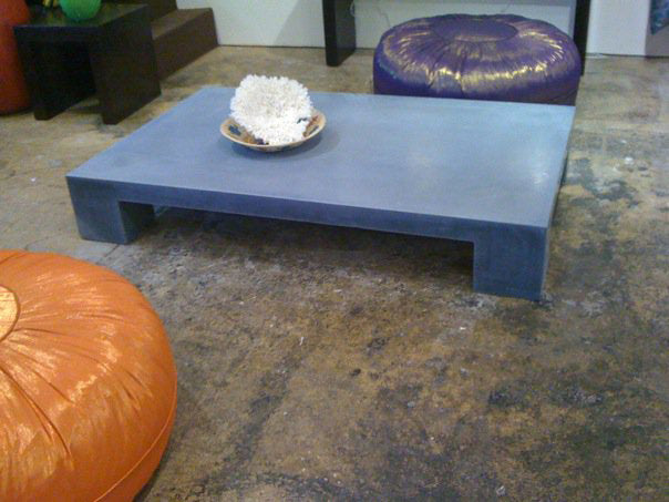 James De Wulf Block Coffee Table by De Wulf, showing block coffee table in live shot.