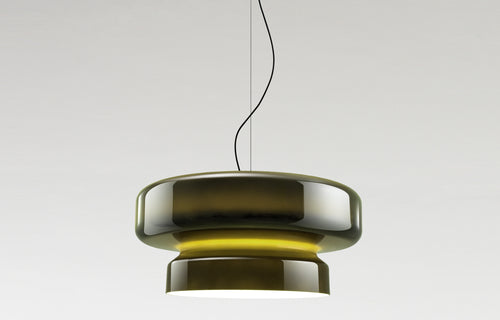 Bohemia 84 Pendant Lamp by Marset - Green Shade.