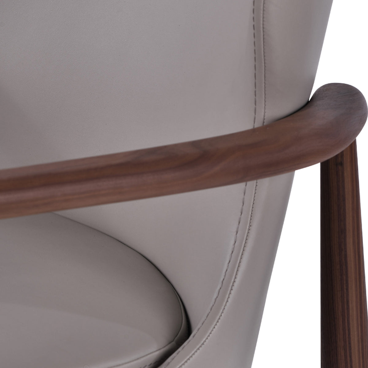 Bonaldo Lounge Chair by SohoConcept, showing closeup view of bonaldo lounge chair.
