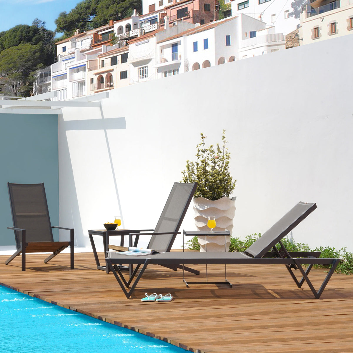 Bondi C Side Table by Mamagreen, showing bondi c side table in live shot.