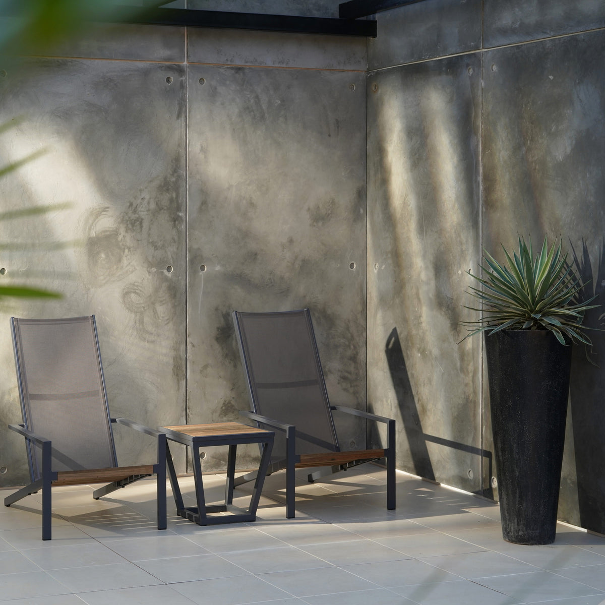 Bondi Square Side Table by Mamagreen, showing bondi square side table in live shot.