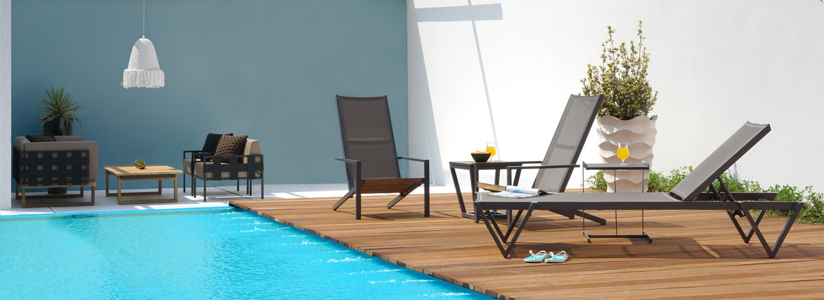 Bondi Square Side Table by Mamagreen, showing bondi square side table in live shot.