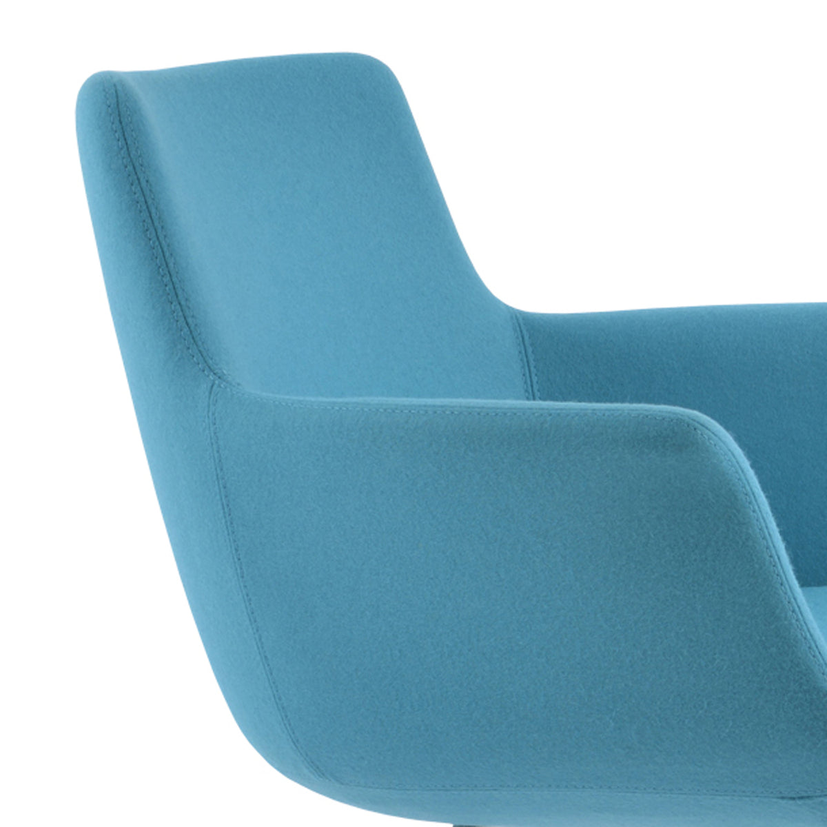 Bottega MW Armchair by SohoConcept, showing closeup view of bottega mw armchair.